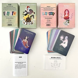 Play Pause Be - Asana Expansion Deck & Madras Deck w/Manuals, Great Shape! - Picture 1 of 12