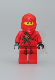 LEGO Kai red The Golden Weapon Ninjago minifigure Ninja 2505 2258 2508 2111