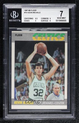 1987-88 Fleer Kevin McHale #74 BGS 7 HOF - Image 1 of 2