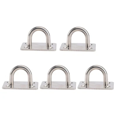  5 Pcs Picture Hanging Screws Keyhole Hangers Shape Hook Ceiling Mount - Image 1 of 4