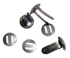 Stahlhelmsplinte Stahlhelm Nieten Helmnieten Helmsplinte 3 Stück aus Stahl