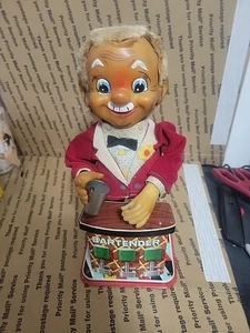 Rosko batteriebetriebener Barkeeper Vintage funktioniert Fehlteile - Bild 1 von 9