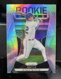 EVAN WHITE 2021 Panini Prizm Rookie Class PLATA PRIZM SP RC ¡INSERTO! ¡MARINEROS! - Imagen 1 de 2