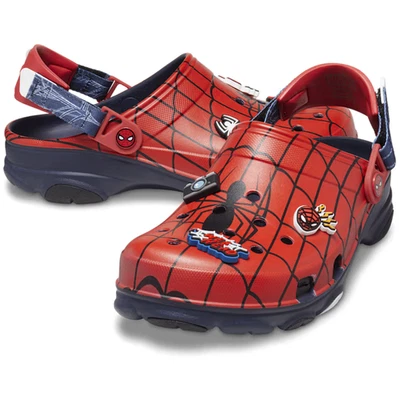 *Brand New* SPIDERMAN CROCS ALL KIDS ADULT SIZES Trending 2025 UK - Image 1 of 4