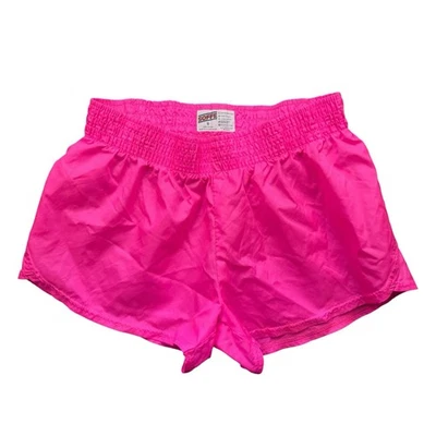 Pantalones cortos de mujer SOFFE vintage talla S pantalones deportivos brillantes nailon rosa oldschool TS11 Foto 1 de 4