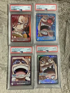 PSA 10 Luffy Shanks Teach Buggy OP09 Emperadores en el Nuevo Mundo Conjunto Secuencial - Imagen 1 de 2