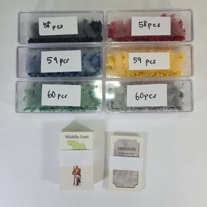1998 Risk Board Game Replacement Pieces Parts - Armies, Storage Boxes and Cards - Picture 1 of 1