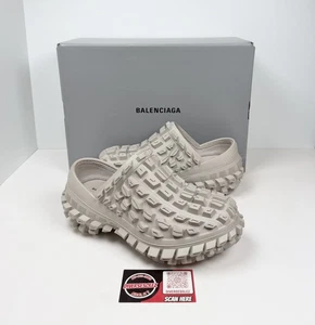 Talla 37EU/7W- Zuecos Balenciaga Defender Beige🥯 ¡NUEVOS/AL POR MENOR $1,050! - Imagen 1 de 10