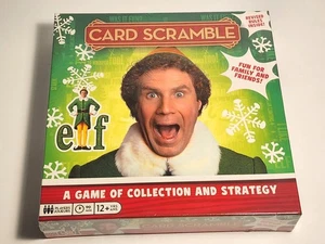 NEW! Christmas Elf Card Scramble Board Game of collection and strategy Buddy - Picture 1 of 4