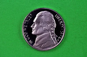 1992-S Deep Cameo Jefferson Nickel US GEM Proof Coin - Picture 1 of 1