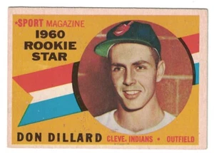 Ken Johnson 1960 TOPPS Kansas City A's Rookie MLB Baseball Trading CARD #135 RC - Picture 1 of 2