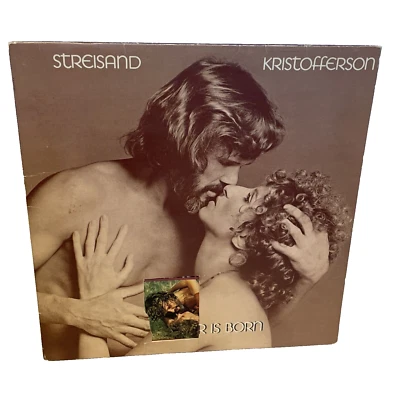 Streisand, Kristofferson A Star Is Born (Vinyl, 1976) Columbia JS 34403 VG Gatef Foto 1 de 4