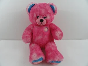 BABW Build A Bear Pink Fuchsia Donut Sprinkle Plush 16" Girl Stuffed Animal - Imagen 1 de 4