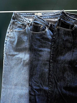 Pantalones de mezclilla para mujer St. Johns Bay talla 16W azul oscuro MUY BUENOS Foto 1 de 4