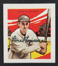 Lewis Fonseca 1973 TCMA Orbit REPRINT Signed Baseball Card