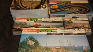 Rare ancien jeu de rails de voiture à sous ou slotless Carrera - Photo 1 sur 11