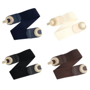 Fashion Waspie Belt Elegant Buckle Corset Belt Lady Waiststrap Downcoat Belt - Picture 1 of 11
