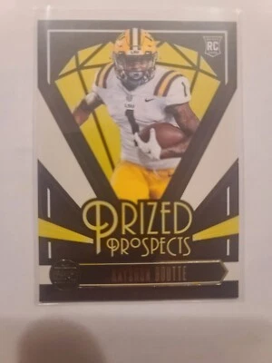 2023 Legacy Prized Prospects Insert Kayshon Boutte RC #PP14 New England Patriots - Image 1 of 2