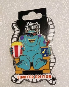 DISNEY DSF/DSSH~MONSTER'S INC.~SULLEY EN ASIENTO DE TEATRO~HTF LE 300 PIN~¡SHPG GRATIS! - Imagen 1 de 6