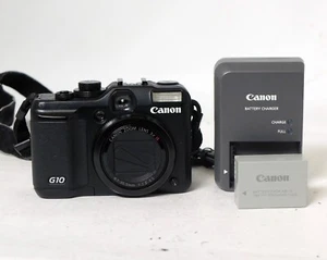 Canon PowerShot G10 14.7MP 5x Optical Zoom Point and Shoot Digital Camera - Picture 1 of 4