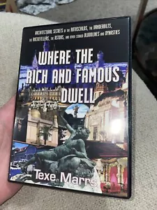 Where the Rich and Famous Dwell: Architectural Secrets (DVD, 2008) Texe Marrs - Picture 1 of 4