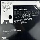 NICK CASTLE TONY MORAN SIGNED HALLOWEEN 1978 VINYL RECORD ALBUM MICHAEL MYERS 85