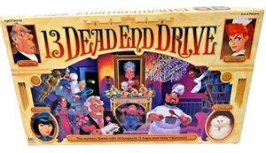 Milton Bradley 1993 13 DEAD END DRIVE gioco misterioso completo! - Foto 1 di 4