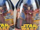 STAR WARS #35 REVENGE OF THE SITH PALPATINE LIGHTSABER ATTACK BLUE & RED VARIANT