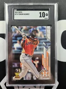 Topps Serie 1 2020 Yordan Álvarez RC #276 SGC 10 gemas como nuevo Astros - Imagen 1 de 2