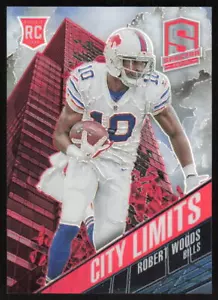 2013 Panini Spectra City Limits Red Rookie #81 Robert Woods /25 Buffalo Bills - Picture 1 of 2