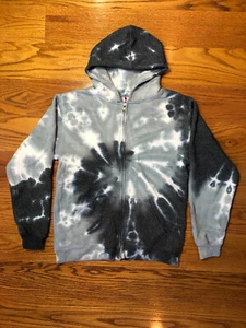 Medium (7/8) Youth Tie Dye Hooded Sweatshirt Kids Unisex Hoodie Hoody-NWT - Picture 1 of 11