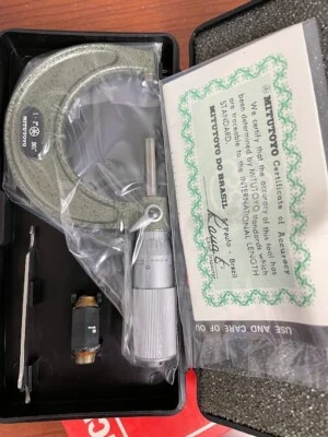 MITUTOYO 103-128  OUTSIDE MICROMETER — 第 1/2 张图片