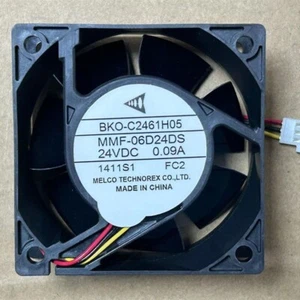 Ventilador de refrigeración inversor MMF-06D24DS-FC2 BKO-C2461H05 24V 0.09A 60*60*25mm 6025 - Imagen 1 de 7