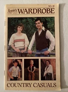 ANNIE'S WARDROBE COUNTRY CASUALS JULY AUGUST 1986 VOLUME 10 FREESHIPPING - Picture 1 of 2