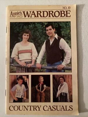 ANNIE'S WARDROBE COUNTRY CASUALS JULY AUGUST 1986 VOLUME 10 FREESHIPPING - Image 1 of 2