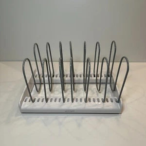 StoreMore Adjustable Pan and Lid Rack, Pot Lids and Pans Organizer - Picture 1 of 4