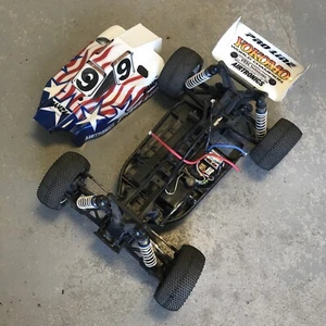 Yokomo Vintage MR-4 Super Dog Fighter 2 4WD Buggy LRP Quantum Futaba RX KO Servo - Picture 1 of 12