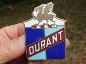 1922-1926 Durant Radiator Emblem Model A22 B22 Automobile Badge - Picture 1 of 3