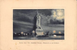 Postal FX: Buenos Aires, Palermo Monumento de los Españoles, DB 1910's - Imagen 1 de 2
