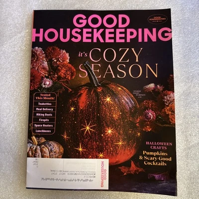 NEW Good Housekeeping Magazine September/October 2025 It's Cozy Season 114 pages - Image 1 of 2