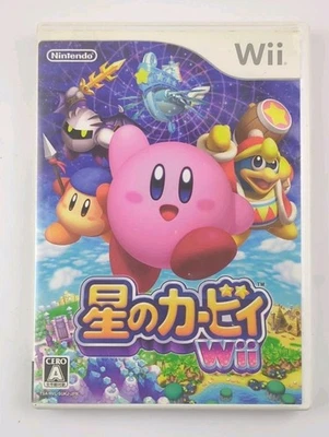 Kirby's Return to Dream Land Nintendo Wii Japan Import Hoshi No Kirby No Manual - Image 1 of 4