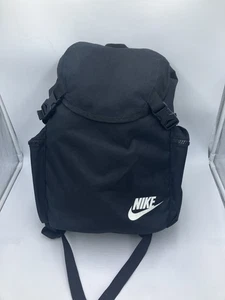 Nike Heritage Mochila Mochila 24L Negro Escuela Gimnasio Cordón BOLSO BA6150-010 - Imagen 1 de 15