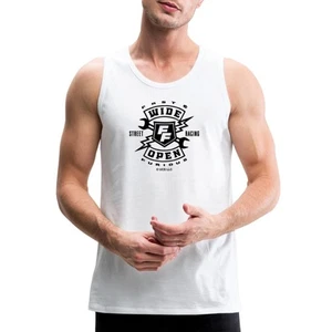 Fast And Furious Logo Wide Open Men’s Premium Tank - Picture 1 of 7