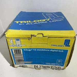 Alarm Lock Trilogy T2 DL2700WP/26D Electronic Digital Lock. - Picture 1 of 6