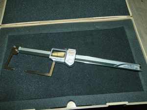 Pinzas digitales a prueba de refrigerante absoluto Mitutoyo IP67 Series 500 155 mm JAPÓN - Imagen 1 de 13