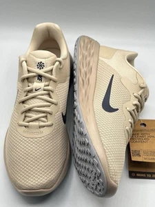 Nike Revolution 6 NN Mens Trainers Size 8.5, 10,11 UK OATMEAL Gym Running Casual - Picture 1 of 19