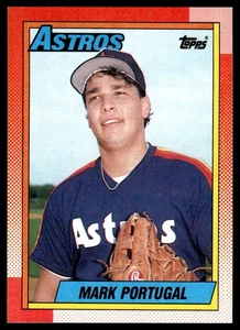 1990 Topps Mark Portugal Houston Astros #253 - Picture 1 of 2