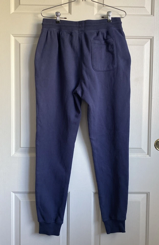 Pantalones deportivos Hurley Jogger para mujer M azul marino con cordón cintura 3 bolsillos Foto 1 de 4