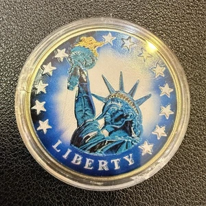 Liberty History of America Medaille coloriert Z106 - Bild 1 von 2