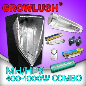 400/600/1000W Digital Ballast Grow tent Cool Tube reflector & MH HPS HID lamps - Picture 1 of 1